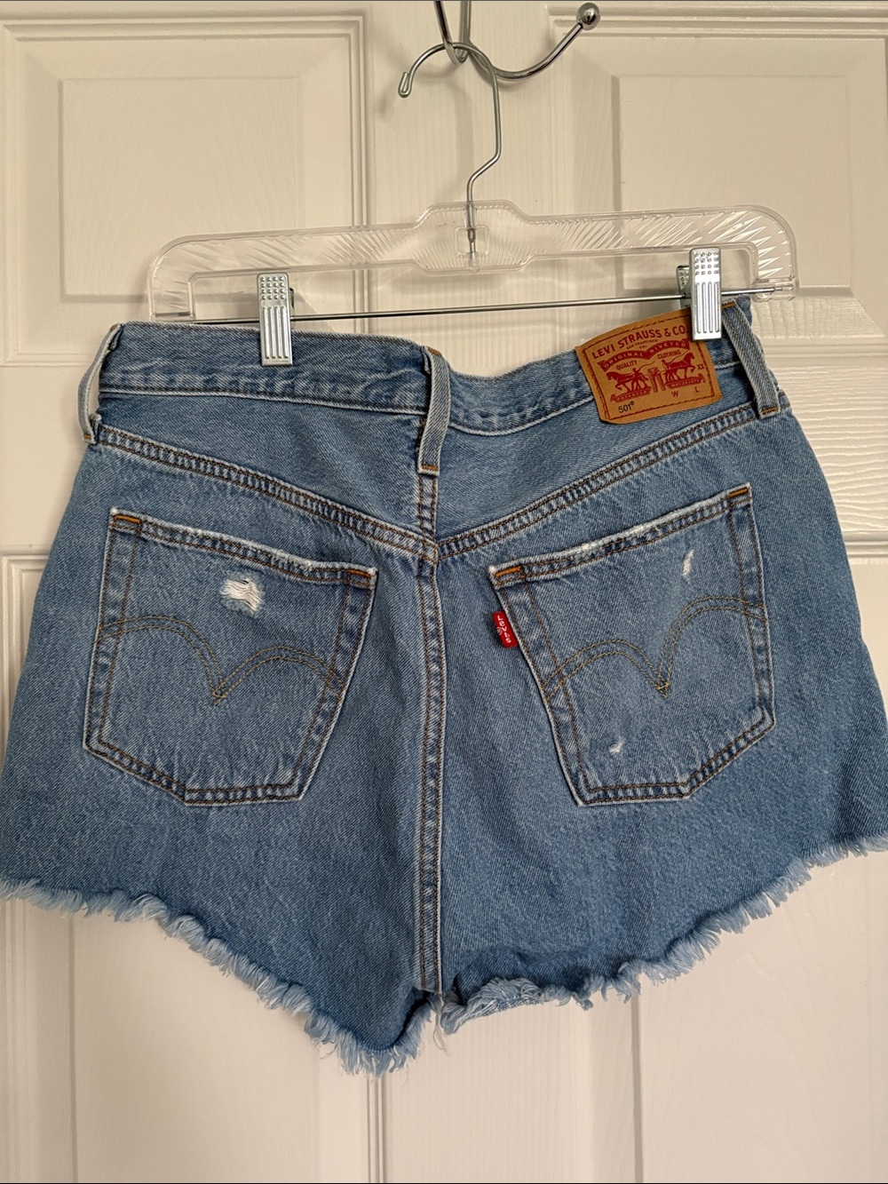 Levi’s 501 cut off Jean shorts